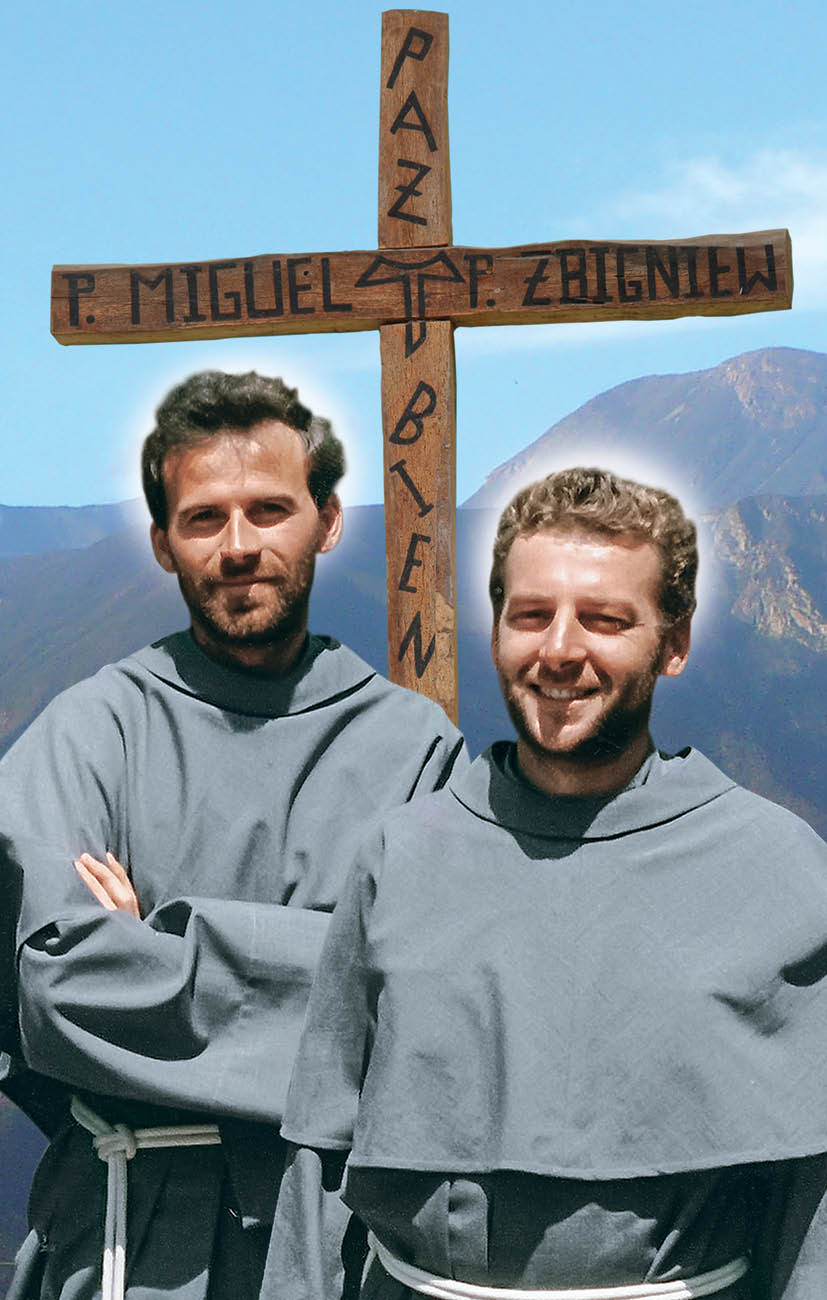 O. Zbigniew Strzałkowski i O. Michał Tomaszek